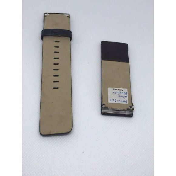 Fossil Brown Leather Watch Band Strap Bracelet 24mm - H22 - Picture 2 of 3